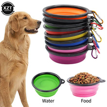 Load image into Gallery viewer, Portable Collapsible Pet Bowl
