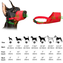 Load image into Gallery viewer, Dog Nylon Breathable Mouth Muzzle
