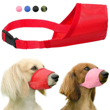 Load image into Gallery viewer, Dog Nylon Breathable Mouth Muzzle
